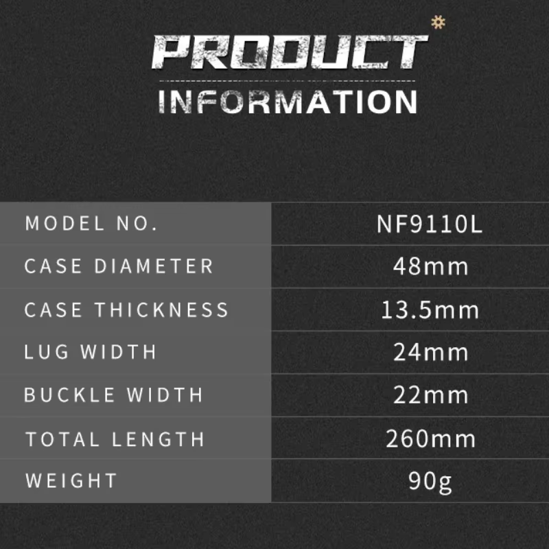 NAVIFORCE New Men's Sports Mil - огляд і ціна Smartwatch Military Watches For Men