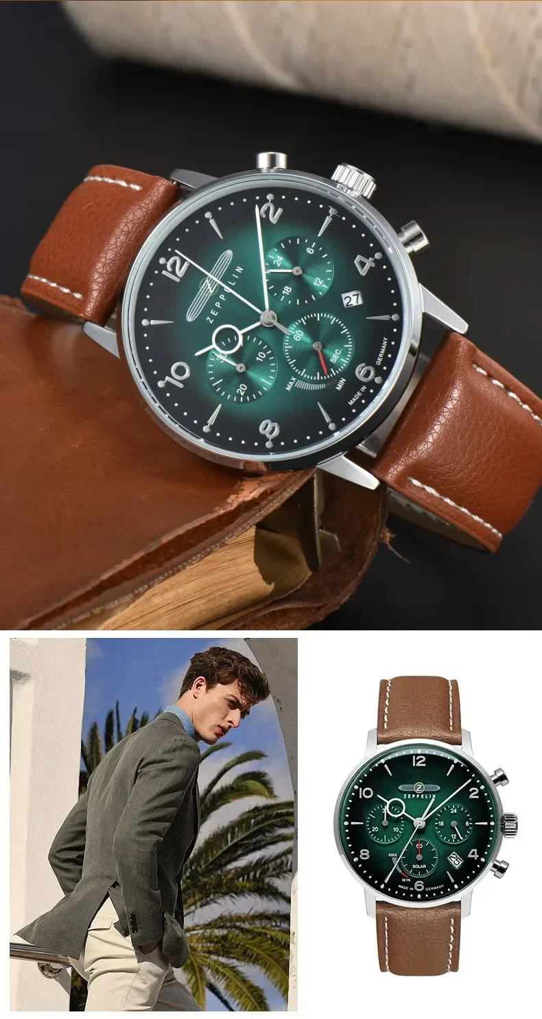 Multifunctional Zeppelin Mens  - огляд і ціна Smartwatch Trending Watches For Men