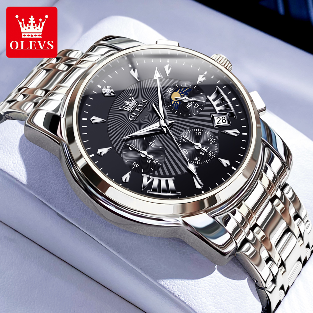OLEVS Men's Watches Trend Fash - огляд і ціна Smartwatch Trending Watches For Men