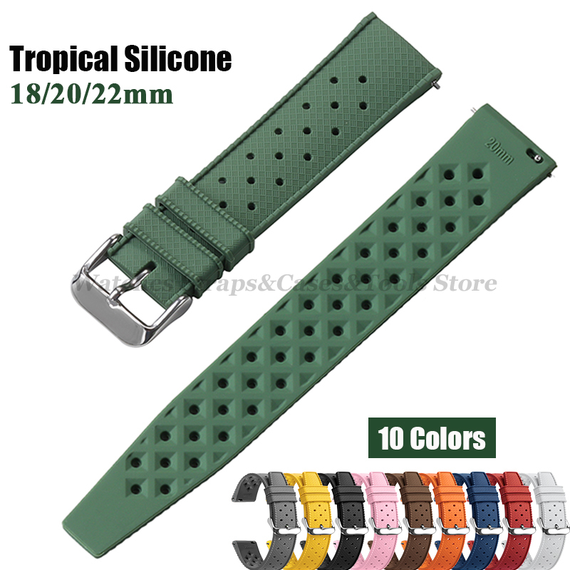 Tropical Silicone Watch Band Q - огляд і ціна Citizen Watches Smartwatch