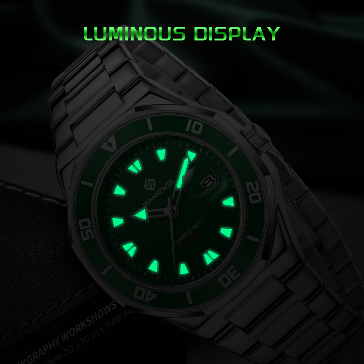 BANGWEI Business Mens Watch Lu - огляд і ціна Smartwatch Luxury Watches