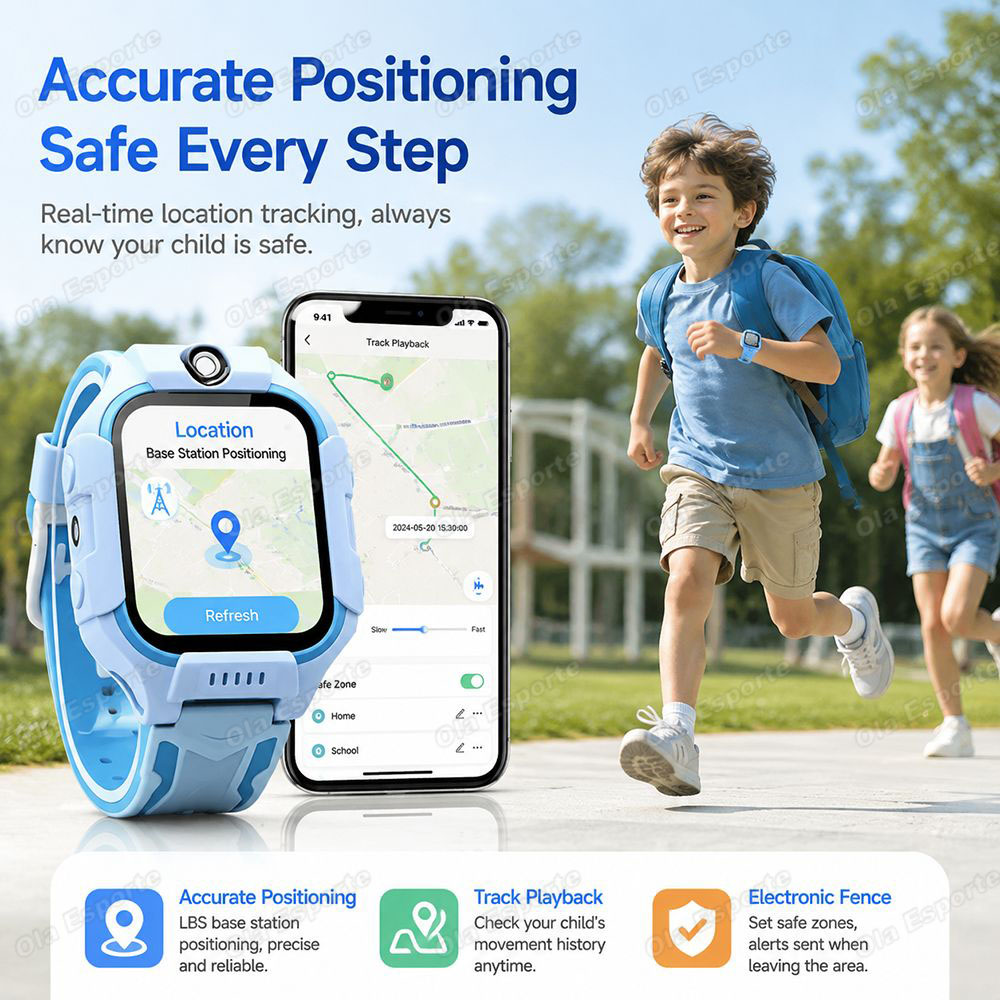 2027 New 2G/5G Kids Smart Watc - огляд і ціна Smartwatch Watches For Kid Boy Waterproof