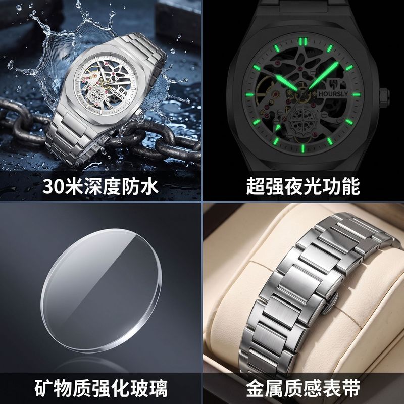 Premium Men's Waterproof Quart - огляд і ціна Smartwatch Luxury Watches