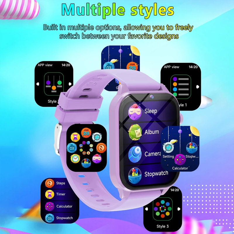 Kids Game Smart Watch Flashlig - огляд і ціна Smartwatch Watches For Kid Boy Waterproof