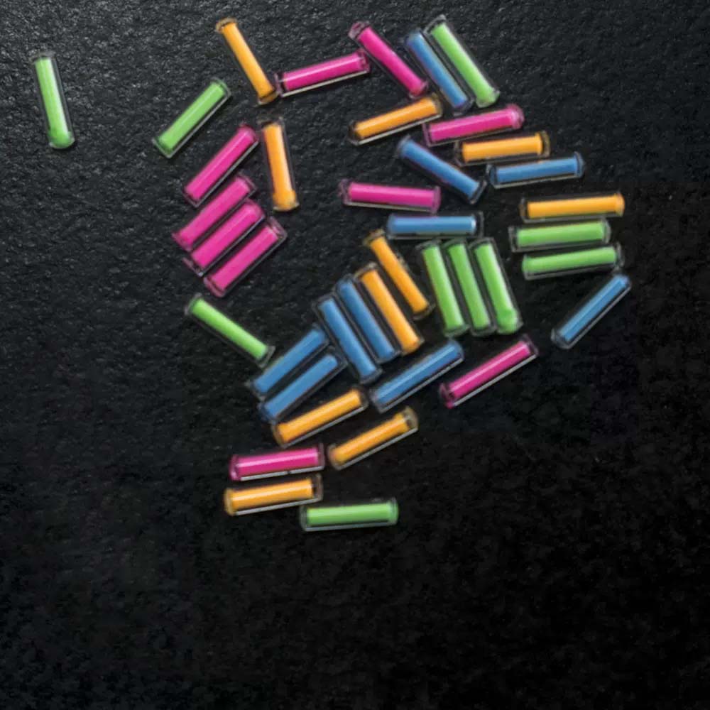 8 Pack 2*12mm Small GlassTube  - огляд і ціна Tritium Gas Tube