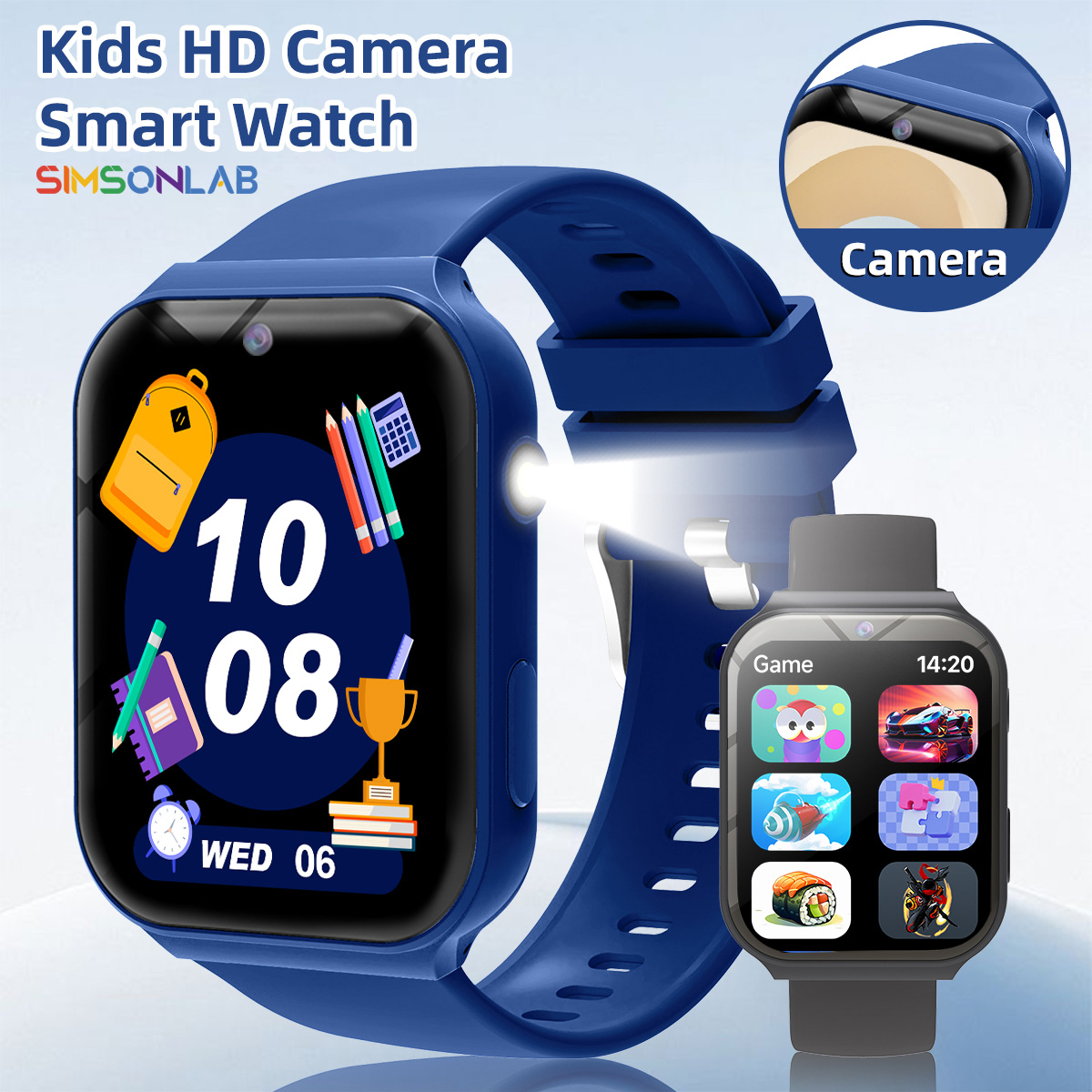 Study Partners for Kids HD Cam - огляд і ціна Smartwatch Watches For Kid Boy Waterproof