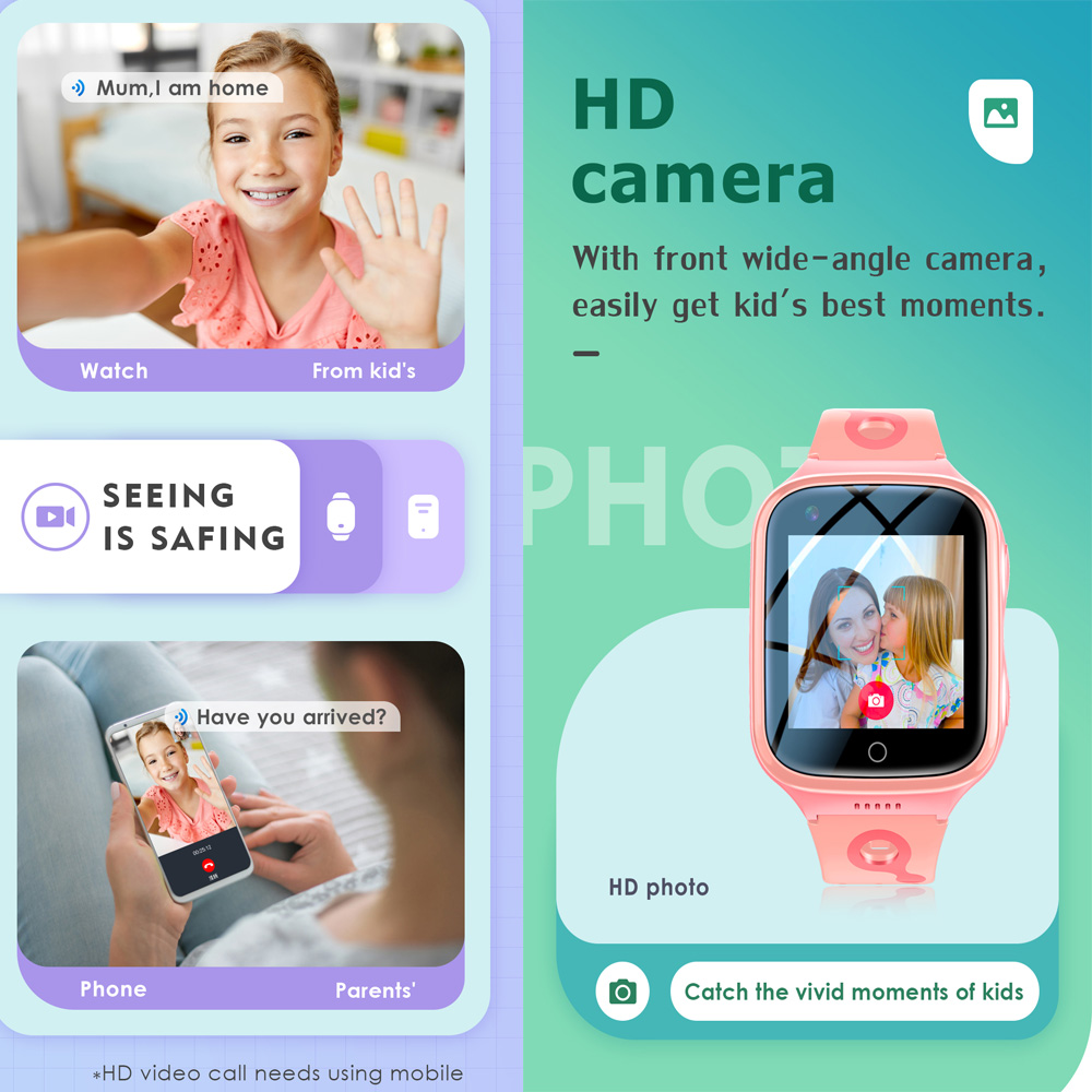 4G Smart Watch Kids GPS WiFi V - огляд і ціна Smartwatch Watches For Kid Boy Waterproof