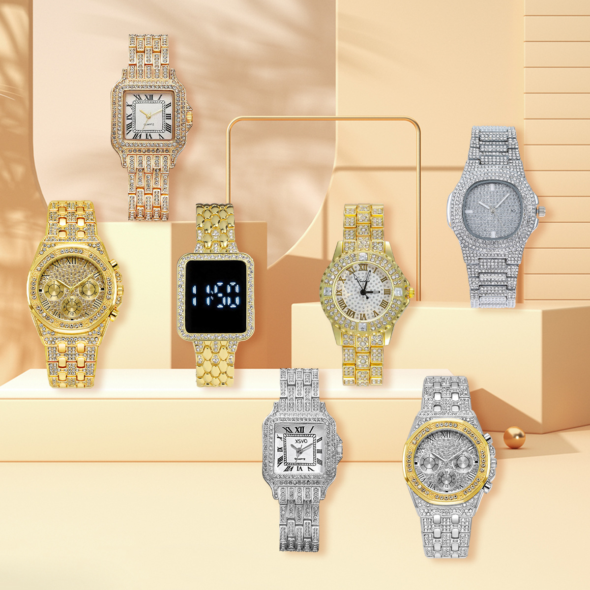 Men 7‑Pcs Watch Trend‑Forward  - огляд і ціна Smartwatch Trending Watches For Men