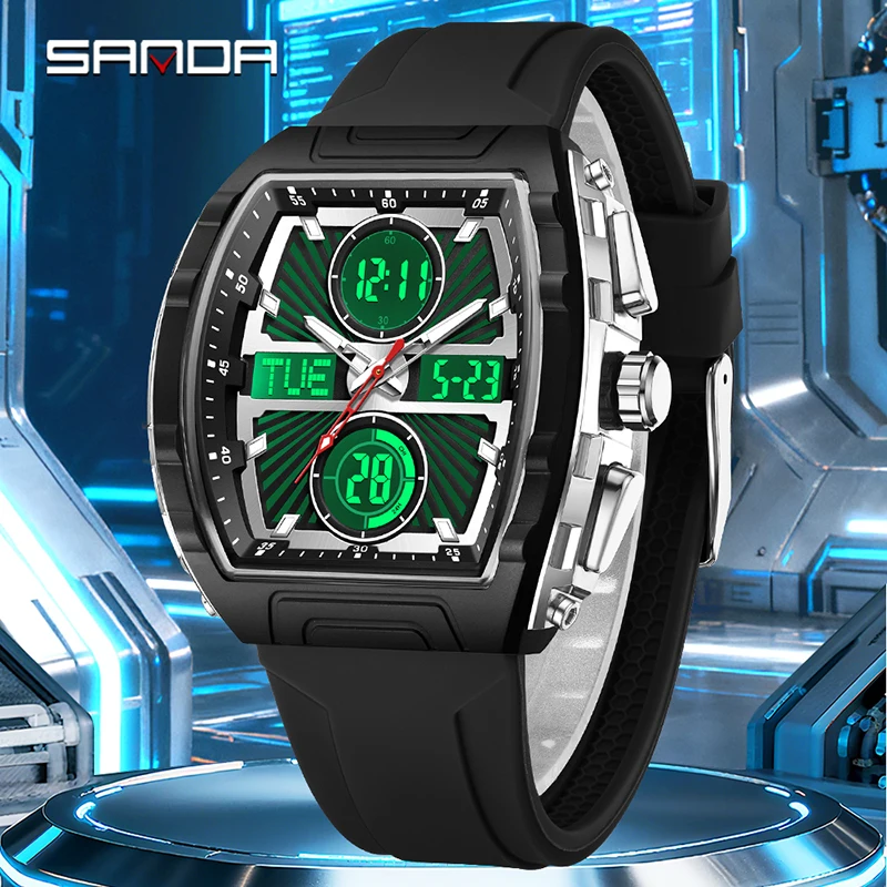 SANDA Fashion Trend Men's Watc - огляд і ціна Smartwatch Trending Watches For Men