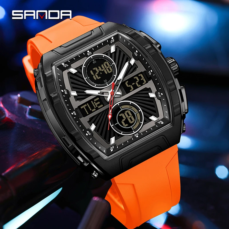 SANDA Fashion Trend Men's Watc - огляд і ціна Smartwatch Trending Watches For Men