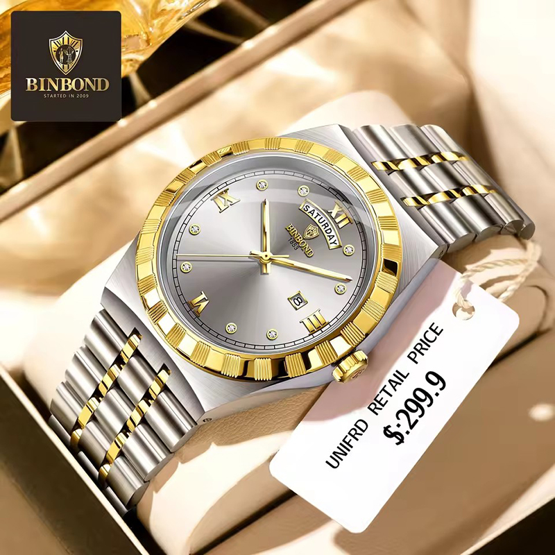 BINBOND Men's Watch Fashion Tr - огляд і ціна Smartwatch Trending Watches For Men