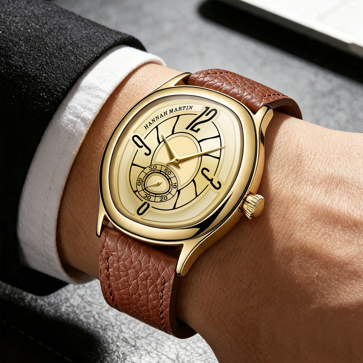 HANNAH MARTIN Watch Fashion Le - огляд і ціна Anti-Magnetic Watch