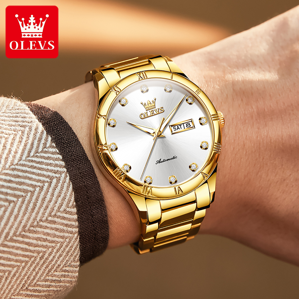 OLEVS Men's Watches Luxury Cas - огляд і ціна Anti-Magnetic Watch