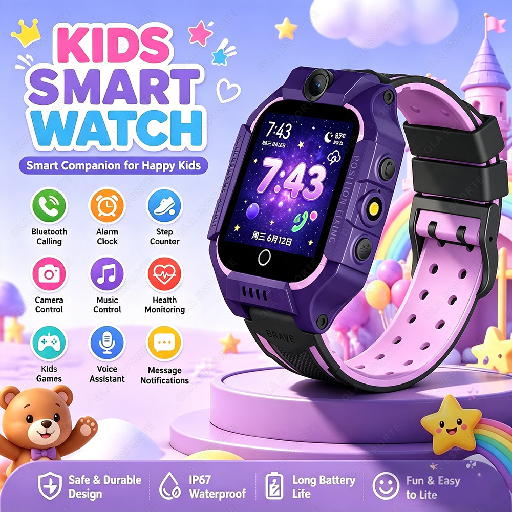 2027 New 2G Kids Smart Watch S - огляд і ціна Smartwatch Watches For Kid Boy Waterproof