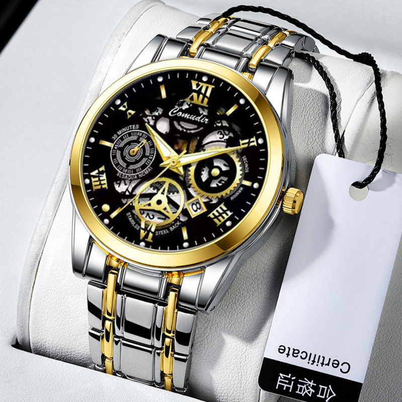 Fashion Men's Hollowed Out Qua - огляд і ціна Smartwatch Luxury Watches