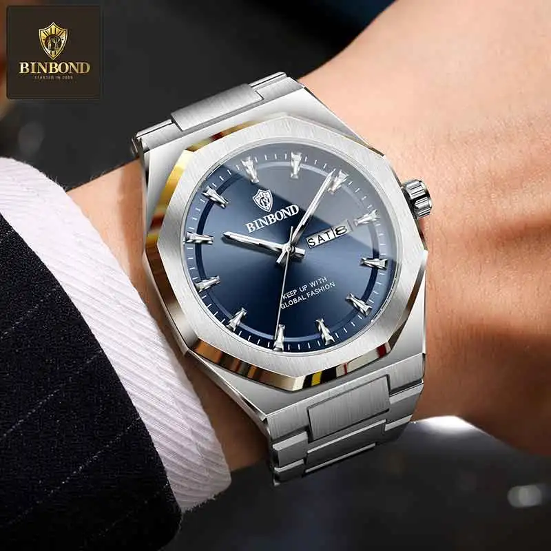 BINBOND Fashion Trend Men's Qu - огляд і ціна Smartwatch Trending Watches For Men