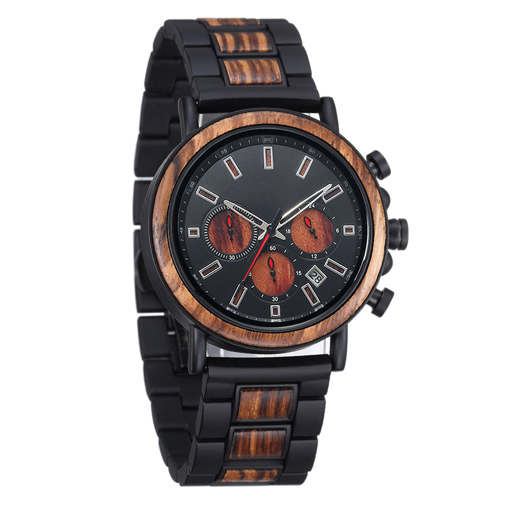 Steel Wood Blend Multi Functio - огляд і ціна Smartwatch Trending Watches For Men
