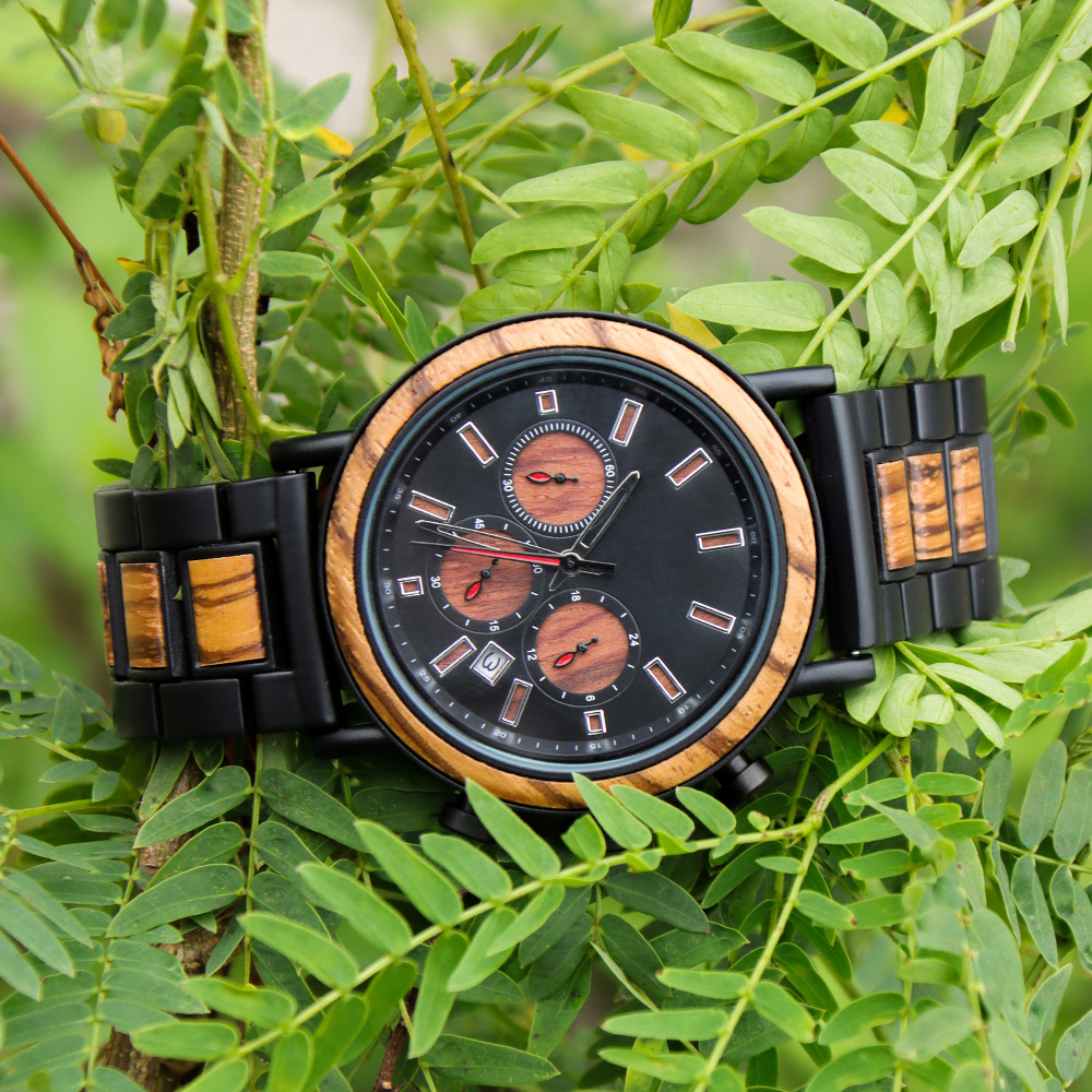 Steel Wood Blend Multi Functio - огляд і ціна Smartwatch Trending Watches For Men