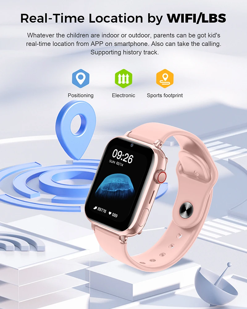 2025 Smart Watch Kids LBS Loca - огляд і ціна Smartwatch Watches For Kid Boy Waterproof