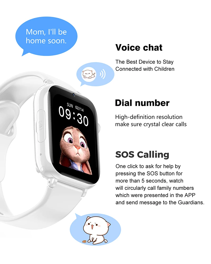 2025 Smart Watch Kids LBS Loca - огляд і ціна Smartwatch Watches For Kid Boy Waterproof