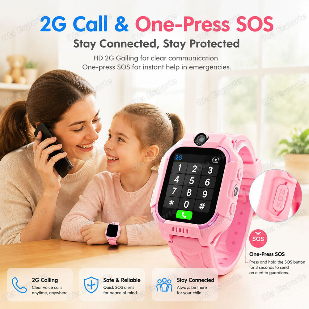 2027 New 2G/5G Kids Smart Watc - огляд і ціна Smartwatch Watches For Kid Boy Waterproof
