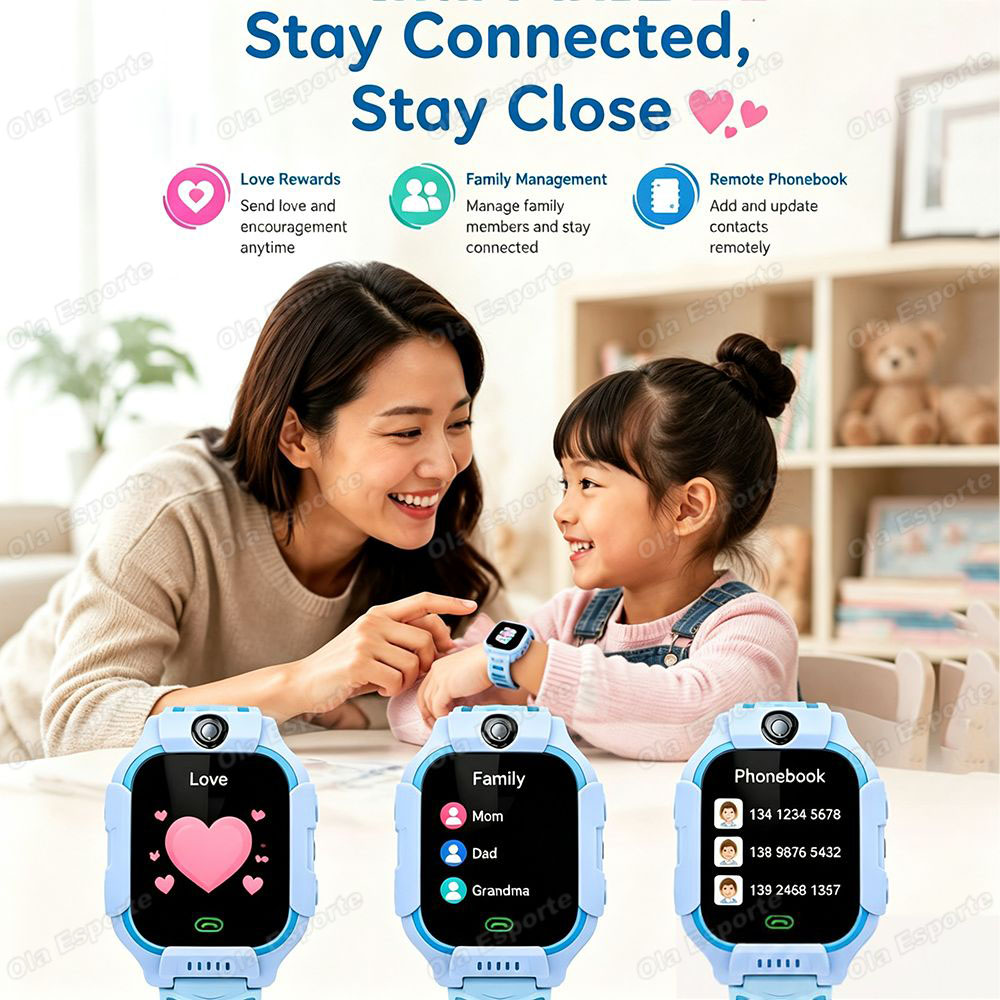 2027 New 2G/5G Kids Smart Watc - огляд і ціна Smartwatch Watches For Kid Boy Waterproof
