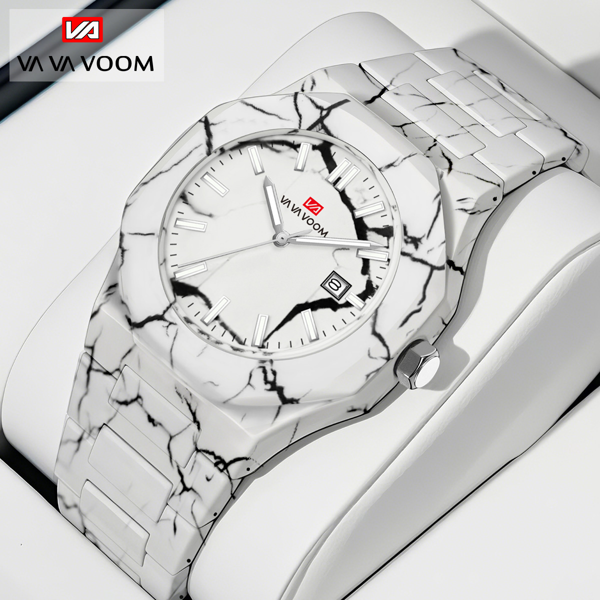 VA VA VOOM Men Watches Quartz  - огляд і ціна Smartwatch Military Watches For Men