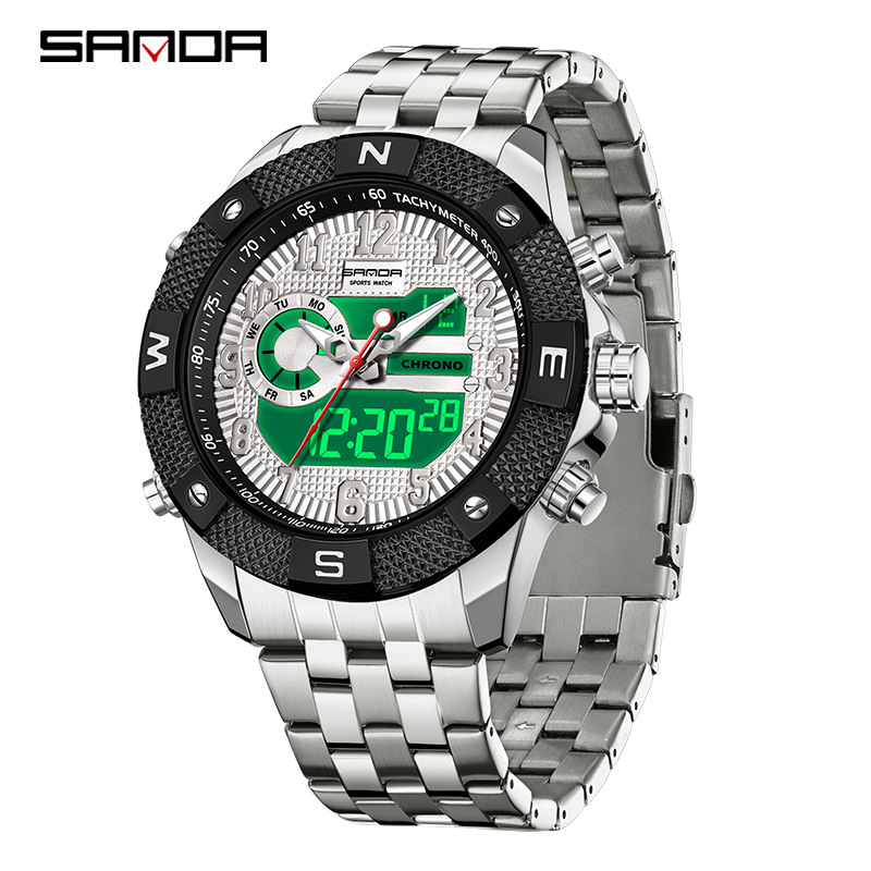 SANDA electronic watch youth t - огляд і ціна Smartwatch Trending Watches For Men