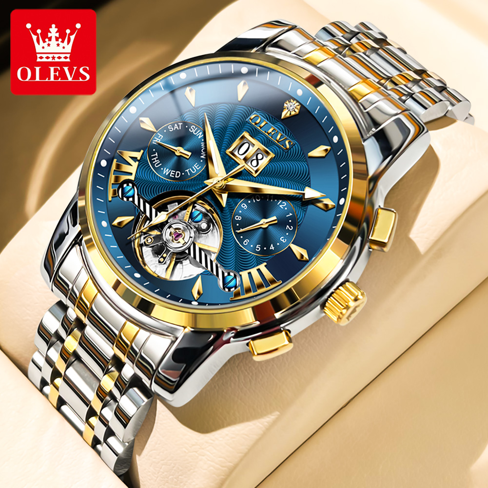 OLEVS Men Watches Luxury Fashi - огляд і ціна Anti-Magnetic Watch