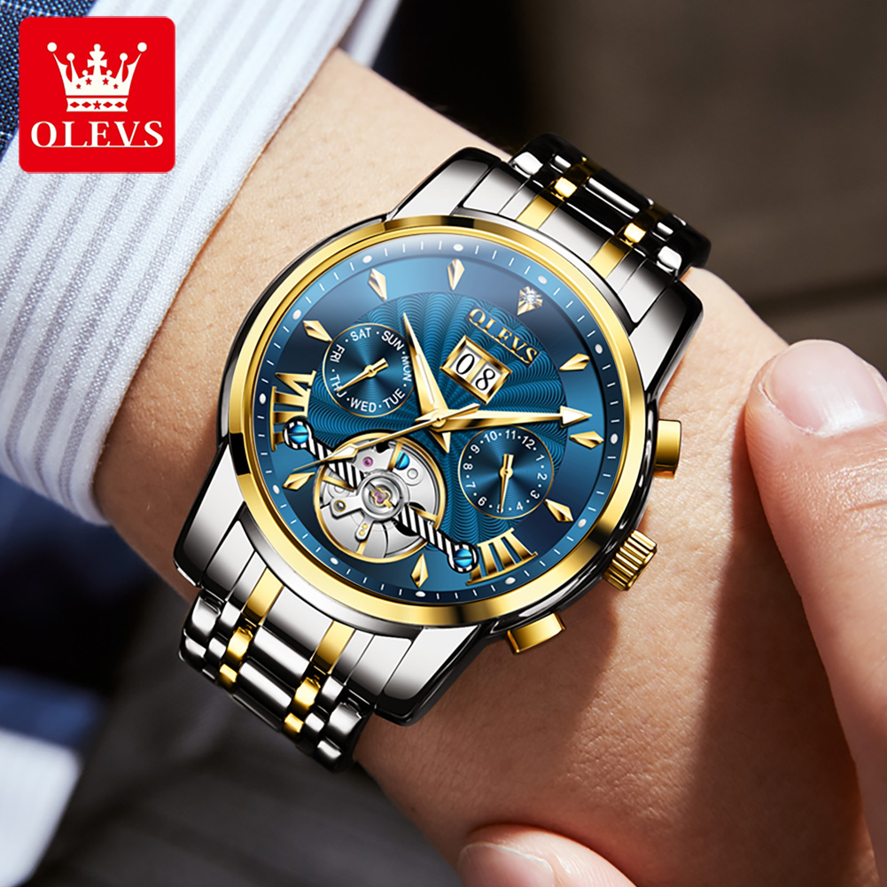 OLEVS Men Watches Luxury Fashi - огляд і ціна Anti-Magnetic Watch