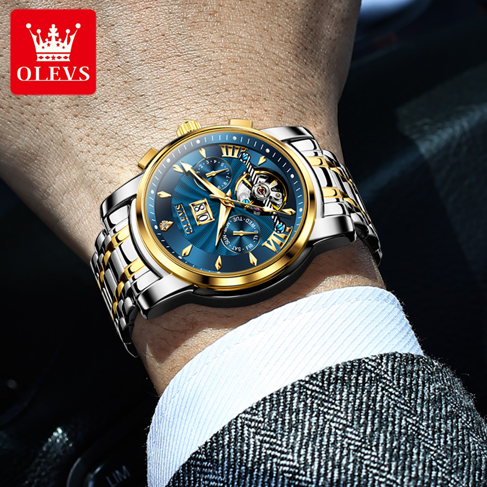 OLEVS Men Watches Luxury Fashi - огляд і ціна Anti-Magnetic Watch