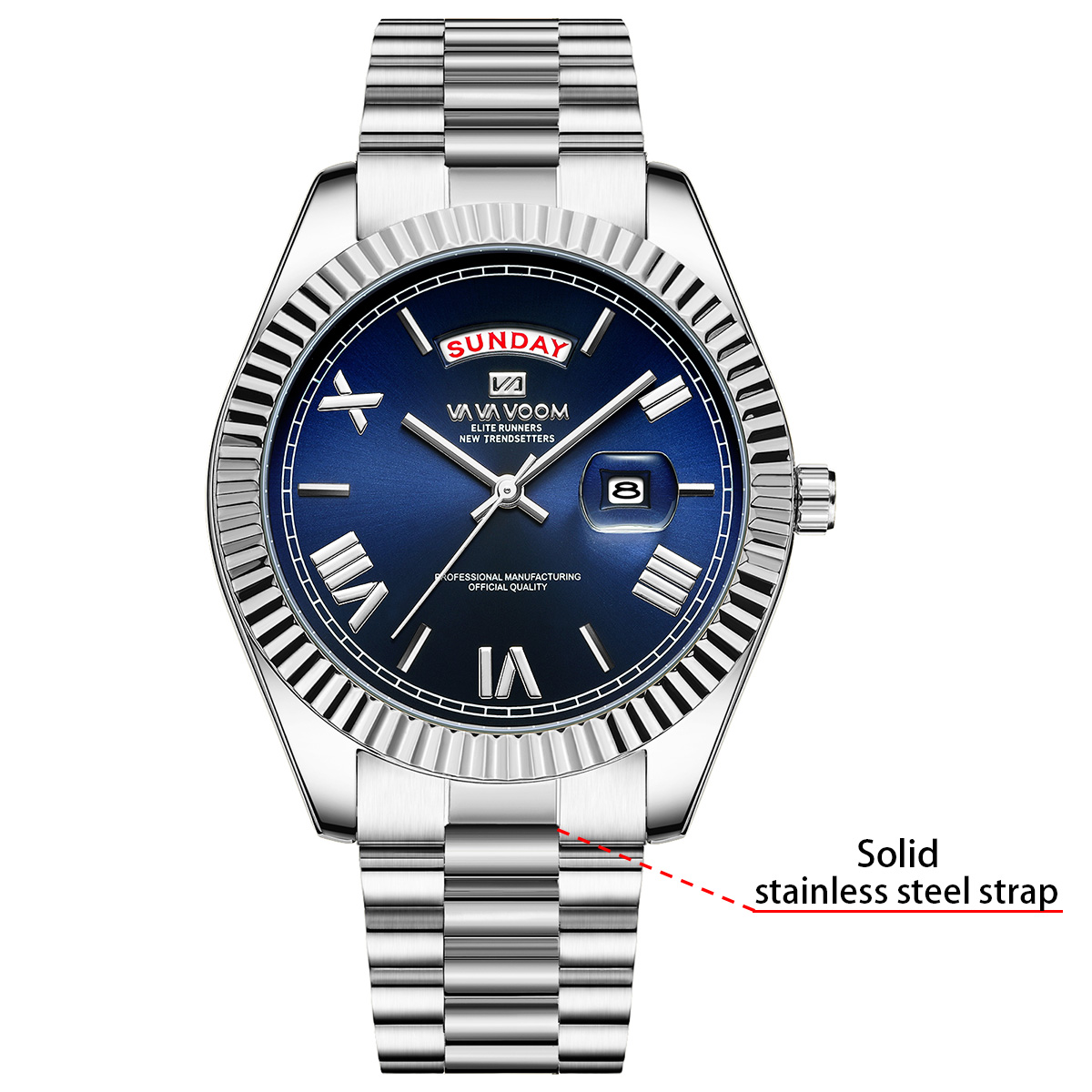 Business Quartz Watch Men Soli - огляд і ціна Smartwatch Luxury Watches