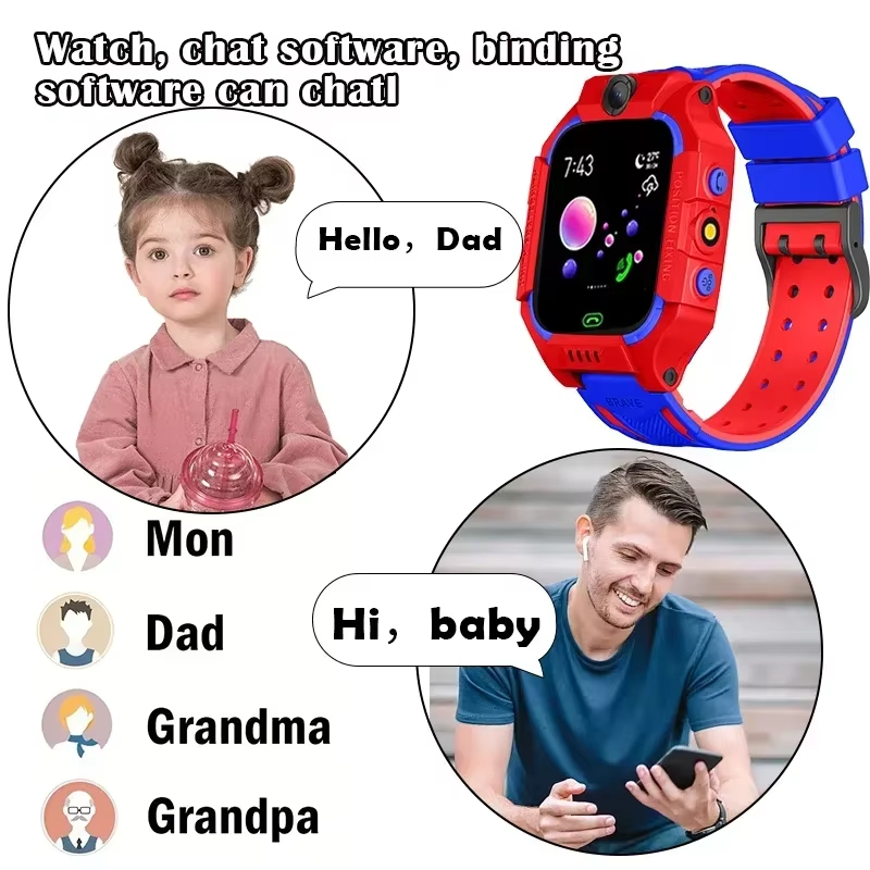 Lenov 5G Child Camera Smart Wa - огляд і ціна Smartwatch Watches For Kid Boy Waterproof