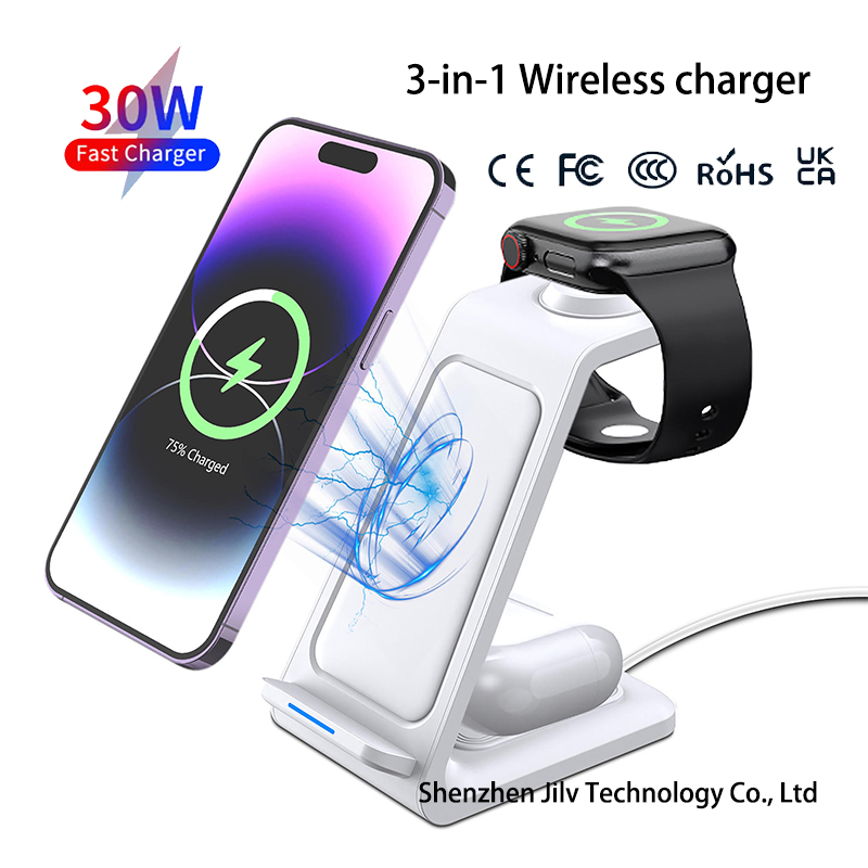 15W 3 in 1 Wireless Charger St - огляд і ціна Smartwatch Oppo Watch