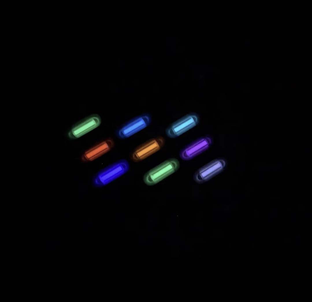 8 Pack 2*6mm Small Glass Tube  - огляд і ціна Tritium Gas Tube